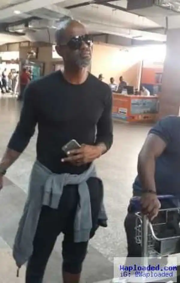 Photos: US RnB Singer, Brian McKnight, Arrives Nigeria For Butterscotch Evenings
